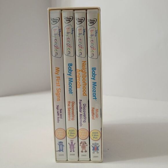 NEW Baby Einstein DVD Nursery Necessities 4 Pk Where Discovery Begins 1st Signs - Picture 5 of 11